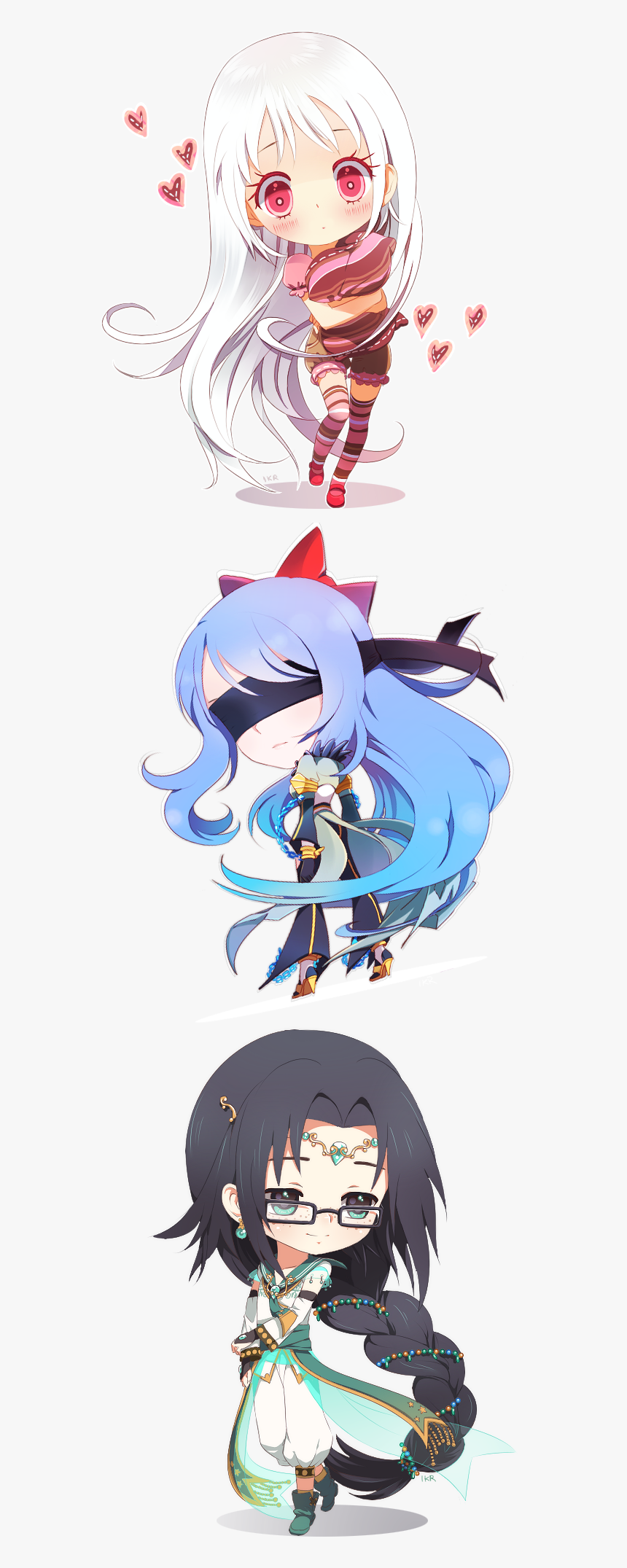 Anime Girl Christmas Png, Transparent Png