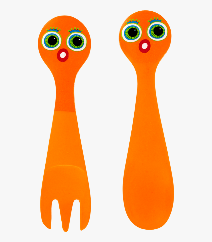 Bamboo Cutlery Set - Cartoon, HD Png Download