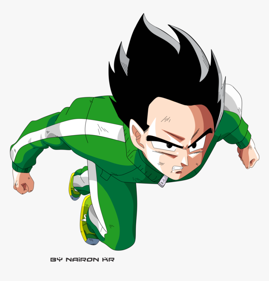 Gohan Dragon Ball Tumblr - Green Anime Transparent Png, Png Download