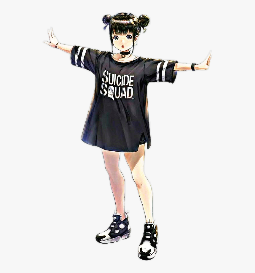 #girl # Love #picsart - Anime, HD Png Download