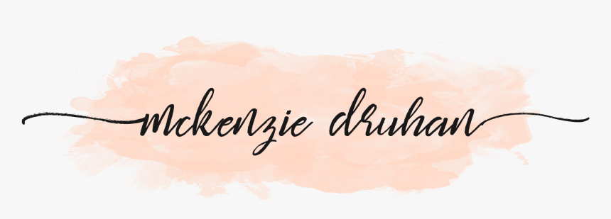 Mckenzie Druhan - Calligraphy, HD Png Download