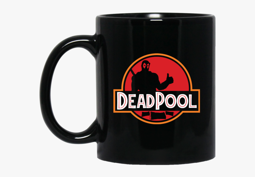 Deadpool Jurassic World Logo Mug - Mr Robot Coffee Mug, HD Png Download