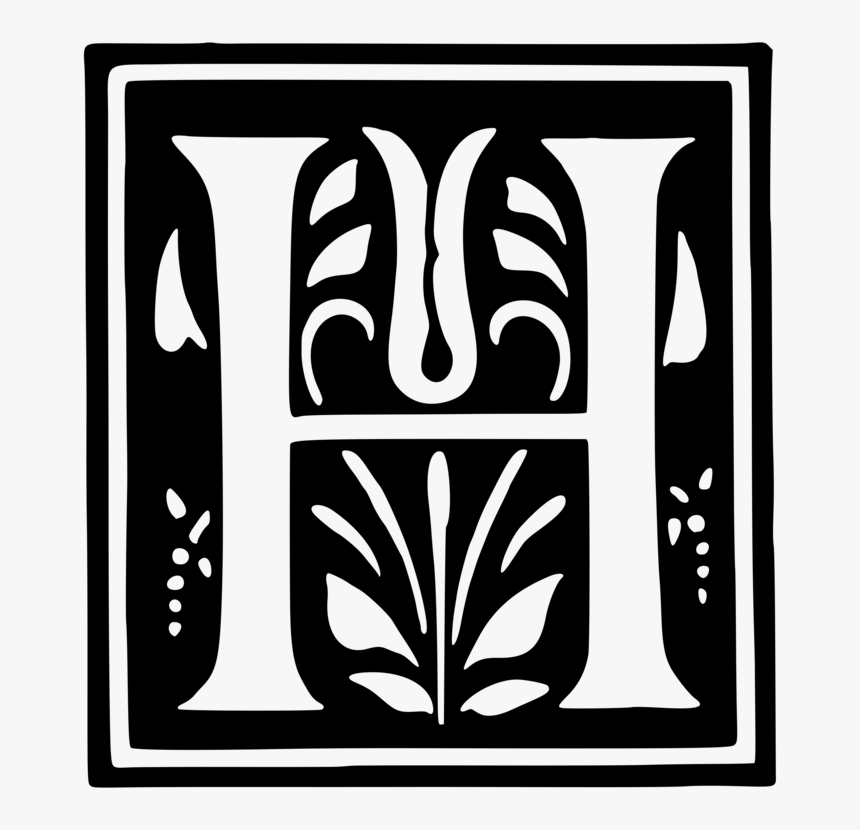 Art,symmetry,monochrome Photography - Emblem, HD Png Download