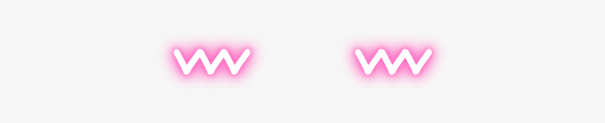 #neon #light #blush #neonblush #pink #cute - Circle, HD Png Download