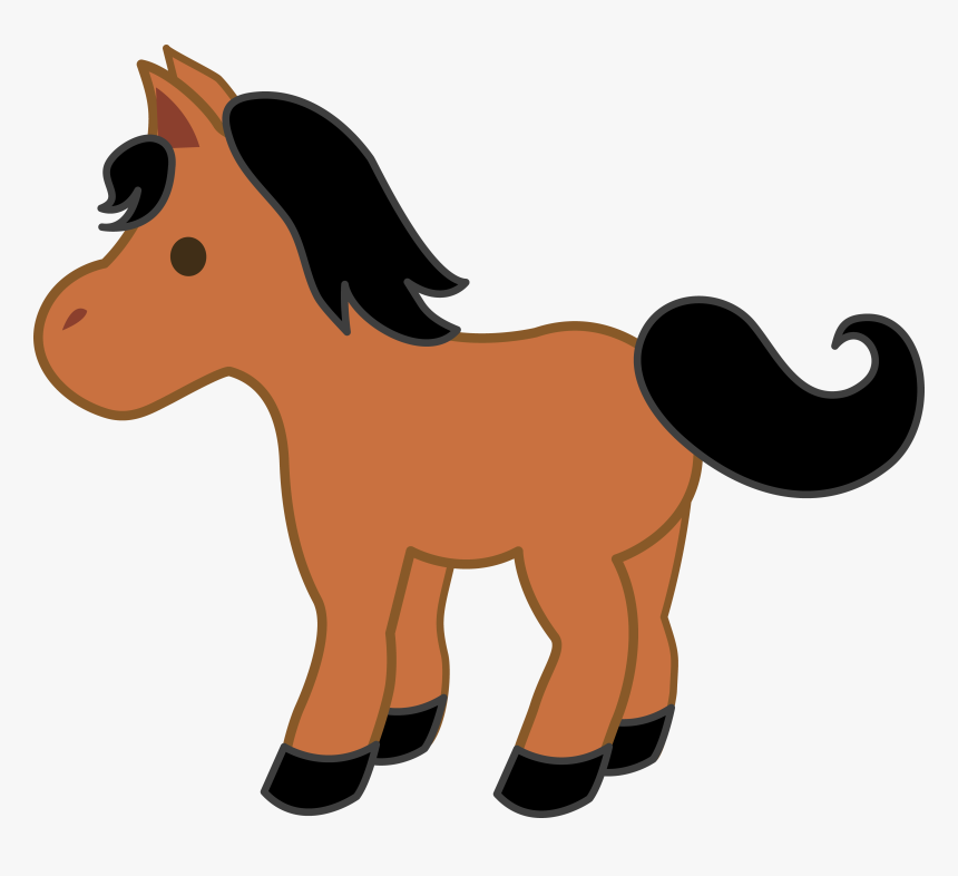 Funny Horse Clipart - Cute Horse Clipart, HD Png Download
