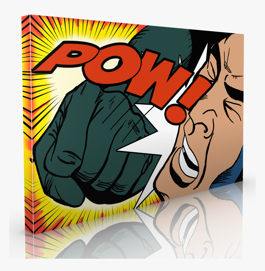 Pow - Cartoon, HD Png Download