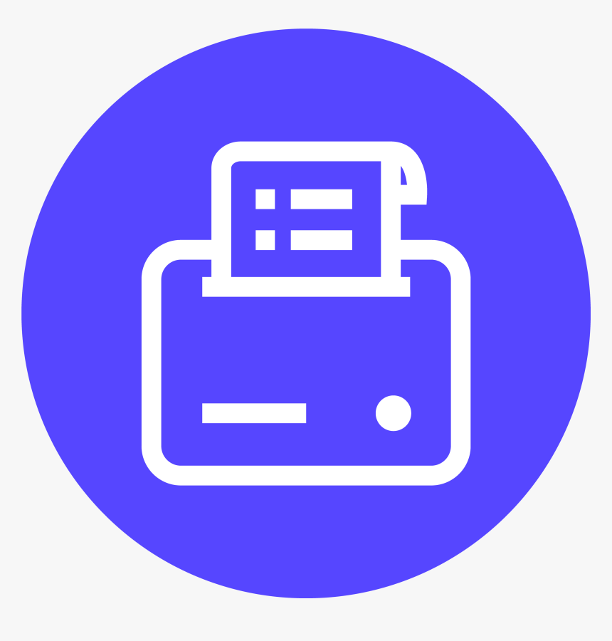 Esc Pos Usb Net Logo - Circle, HD Png Download