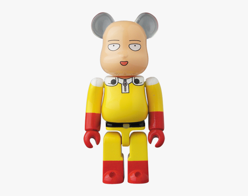 Be＠rbrick ベアブリック Series32 Hero One Punch Man Saitama - Bearbrick One Punch Man, HD Png Download