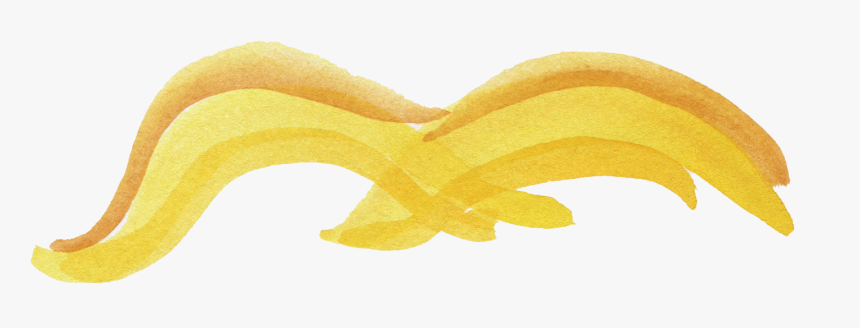 Yellow Paint Stroke Png, Transparent Png