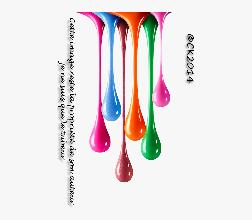 Pintura 6f88561b - Dessin Goutte De Peinture, HD Png Download