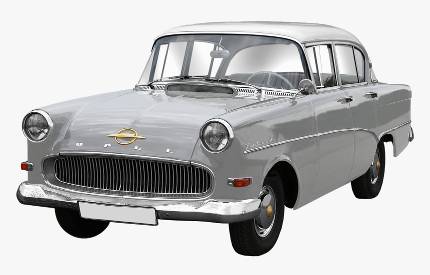 Opel Record Mouse Grey Free Photo - Antique Car, HD Png Download
