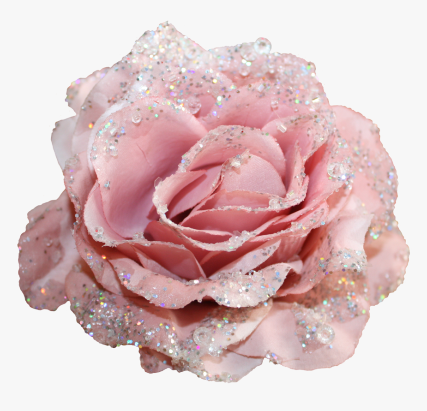 Flowers With Glitter Png, Transparent Png
