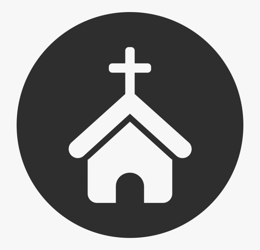 Church Icon White Png, Transparent Png , Transparent Png Image - PNGitem