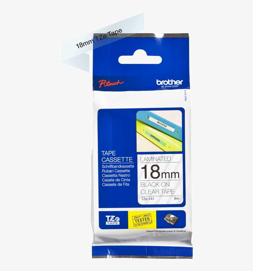 Brother Tze 141 Tape, HD Png Download