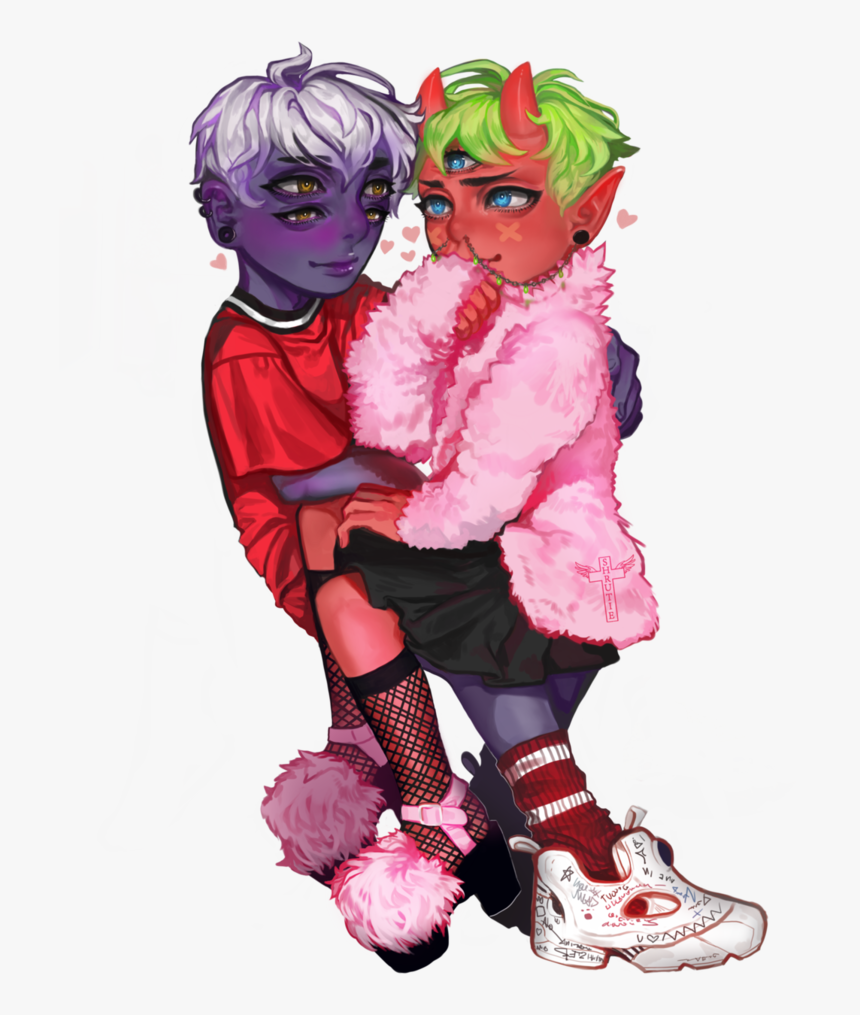 Couple Comm By Zosmos - Cartoon, HD Png Download