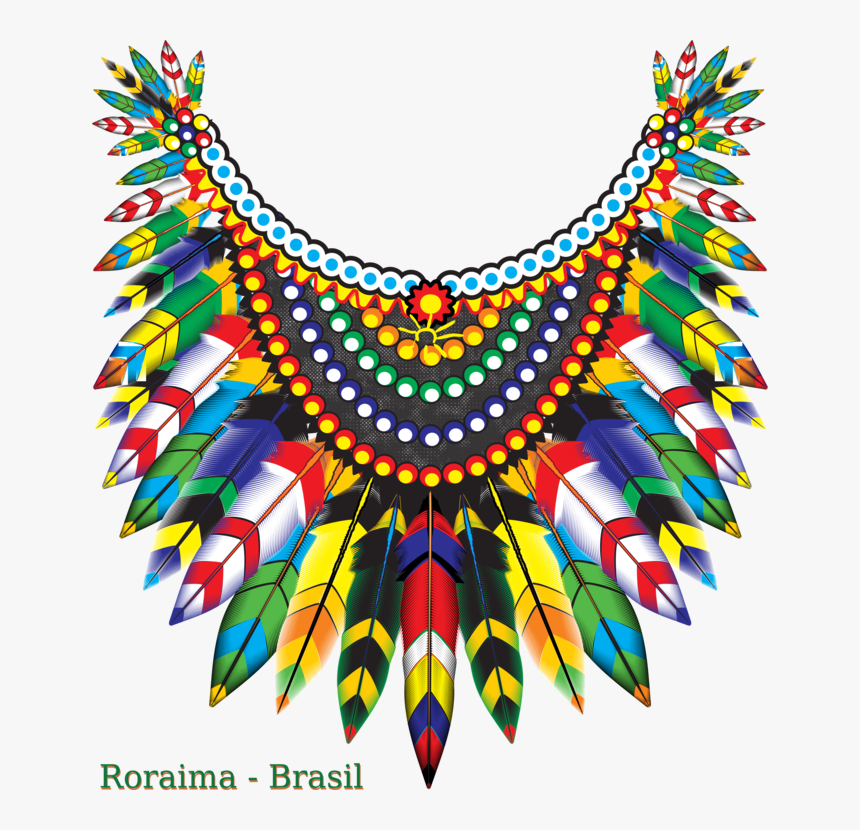 Art,symmetry,body Jewelry - Cocar De India Png, Transparent Png