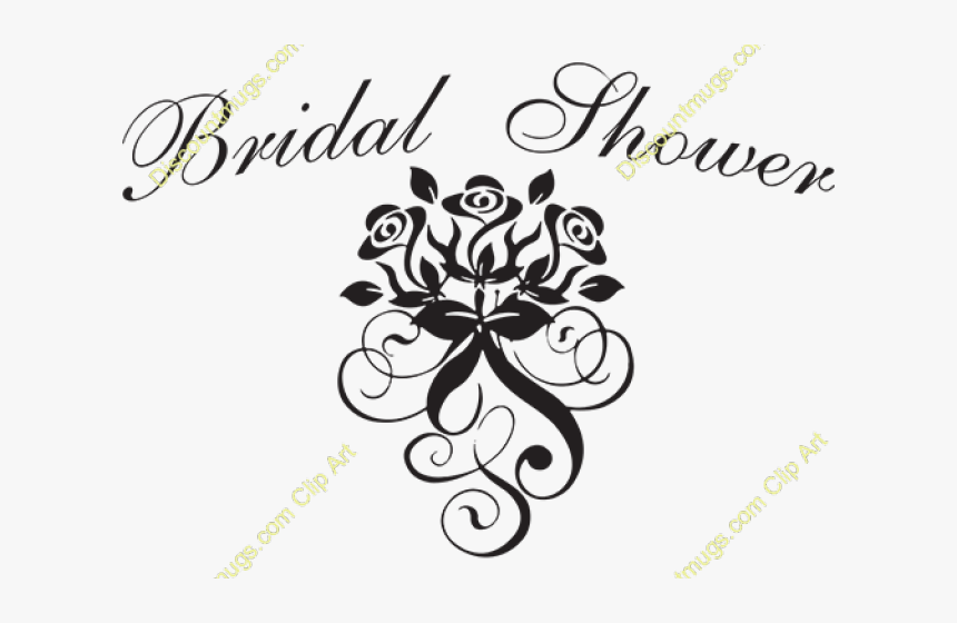 Wedding Dress Clipart Swirl - Rose Vector, HD Png Download