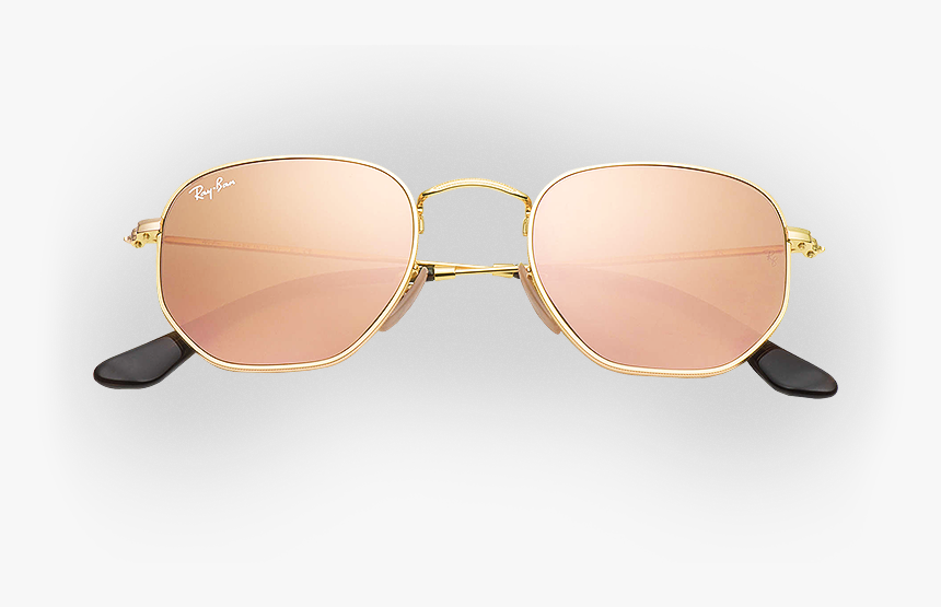 Ray-ban Hexagonal - Reflection, HD Png Download