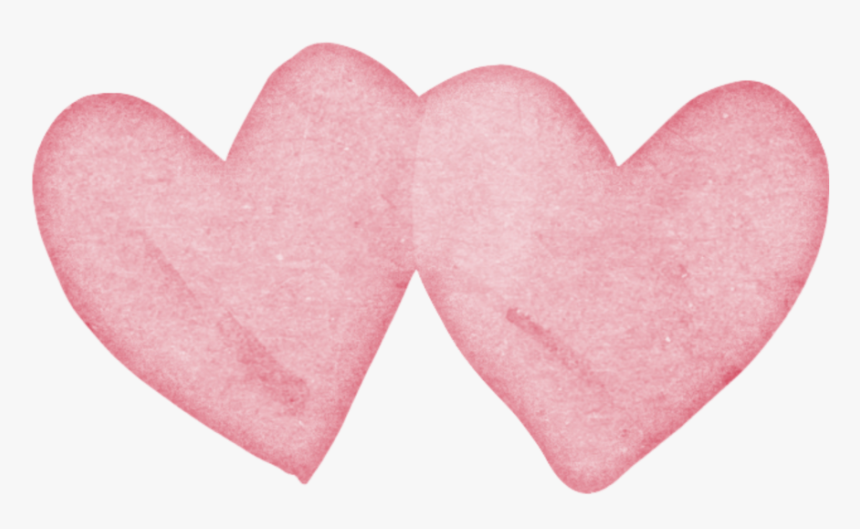 #freetoedit #overlay #hearts #love #template #watercolor - Heart, HD Png Download