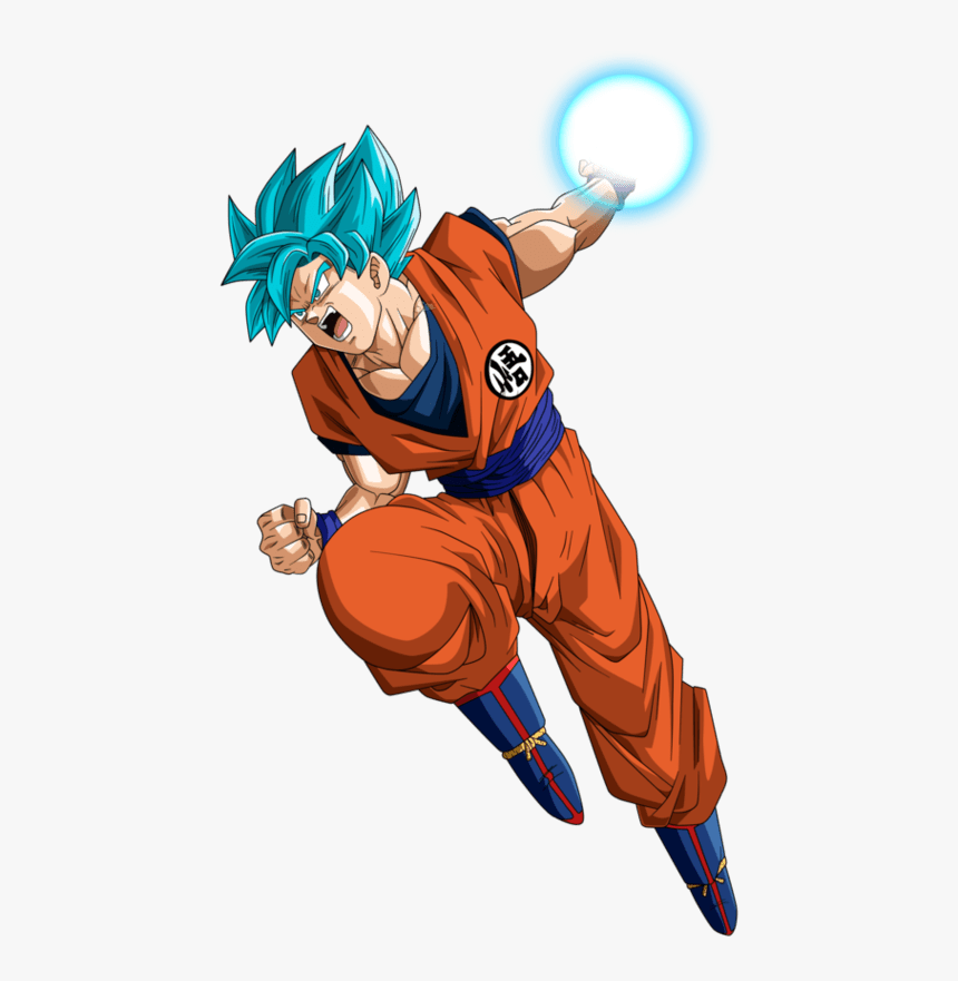 Goku Super Saiyan Kamehameha Drawings, HD Png Download