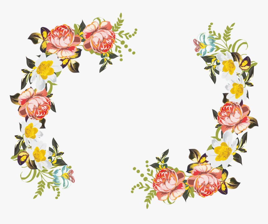 Floral Ornament Clipart Png, Transparent Png