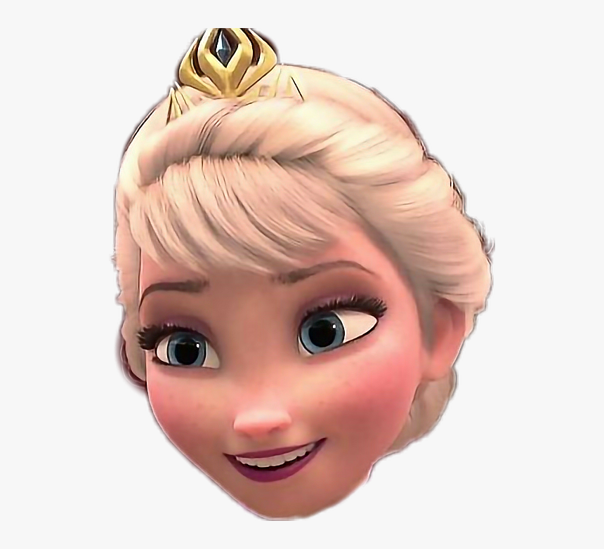 #ельза #эльза #frozen #elsa #elza #холодноесердце - Elsa With A Crown, HD Png Download
