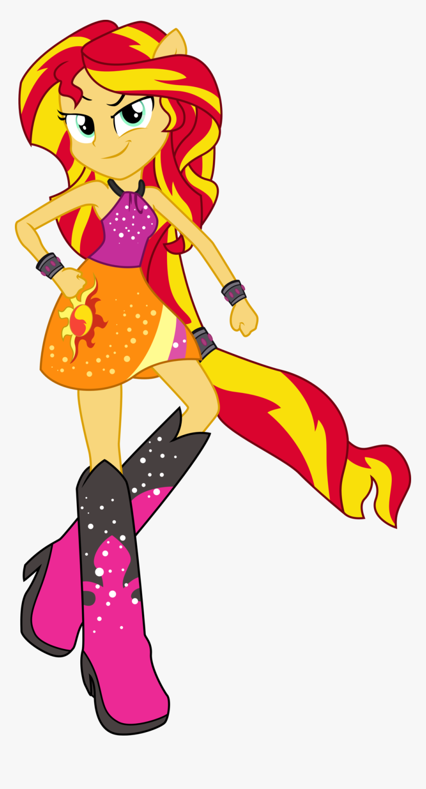 Sunset Shimmer Equestria Girls 2, HD Png Download