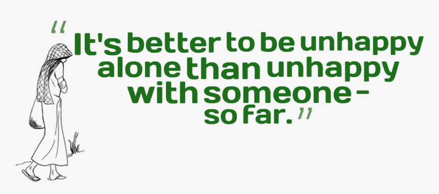Alone Quotes Png Download Image - Android, Transparent Png