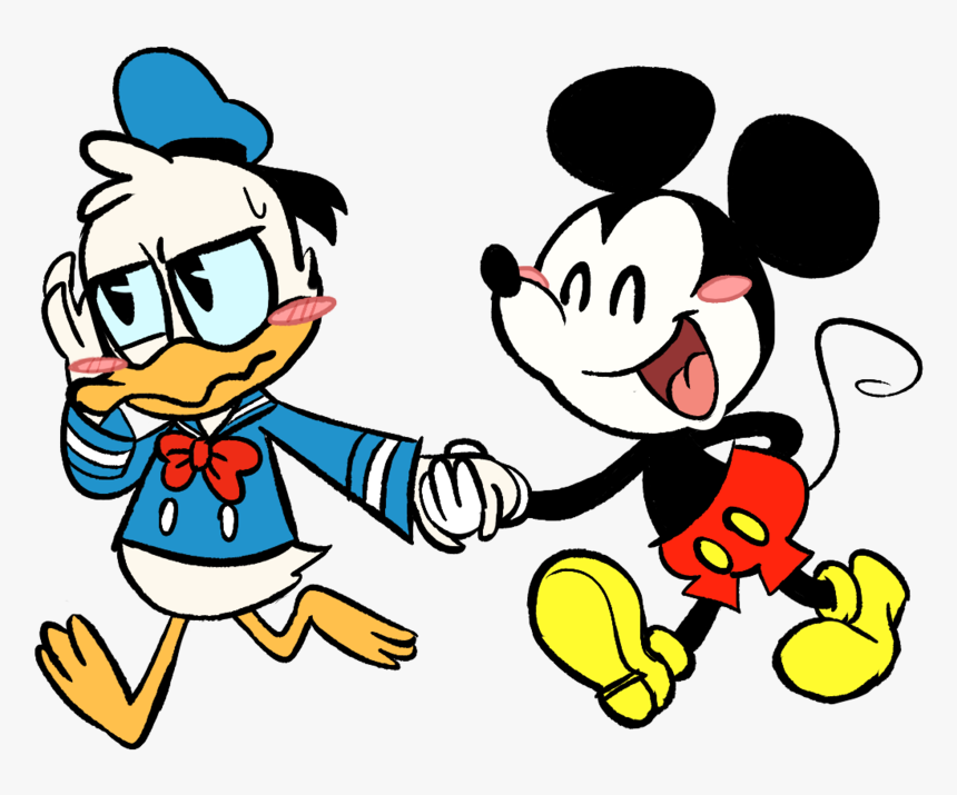 Bunny And Mickey, HD Png Download