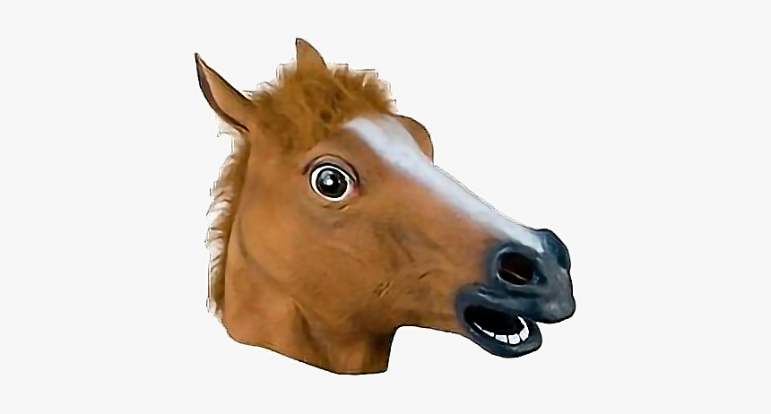 #ftestickers #horse #funny #head #animal #freetoedit - Cabeza De Caballo Ale Hop, HD Png Download