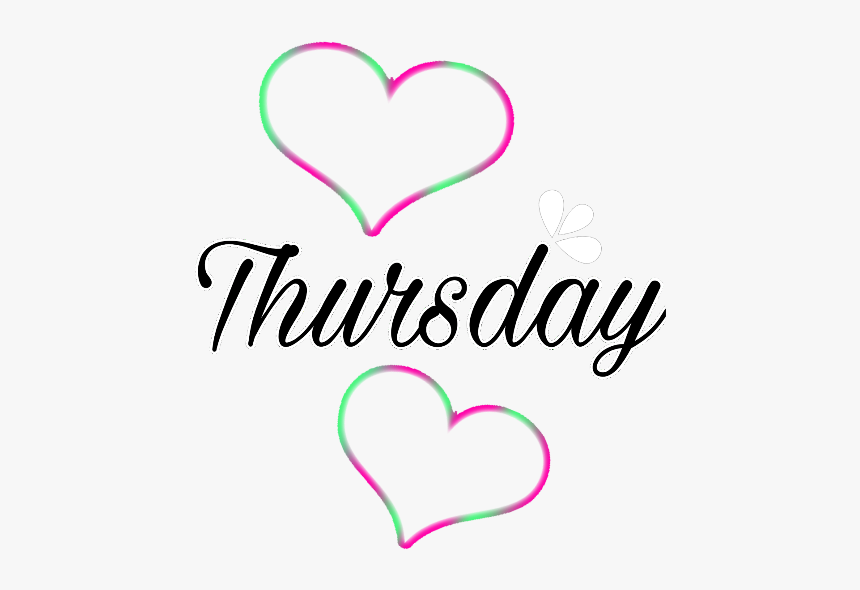 #mq #heart #hearts #thursday #neon - Heart, HD Png Download