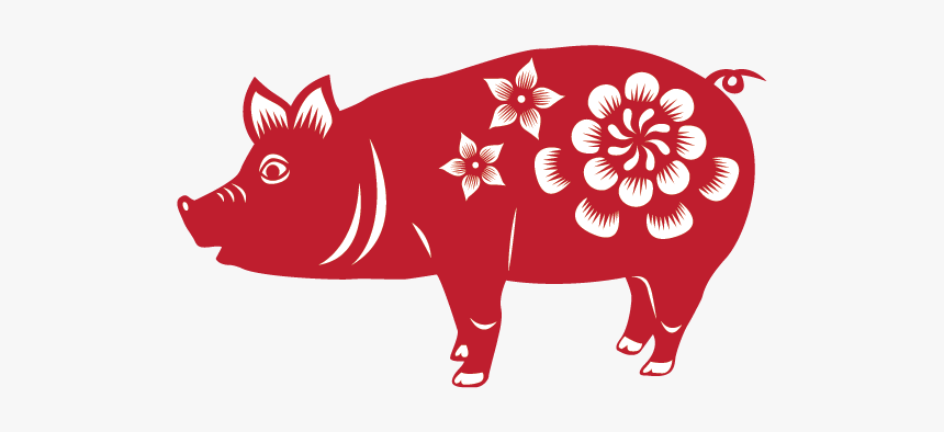 Chinese New Year Clipart Pig, HD Png Download