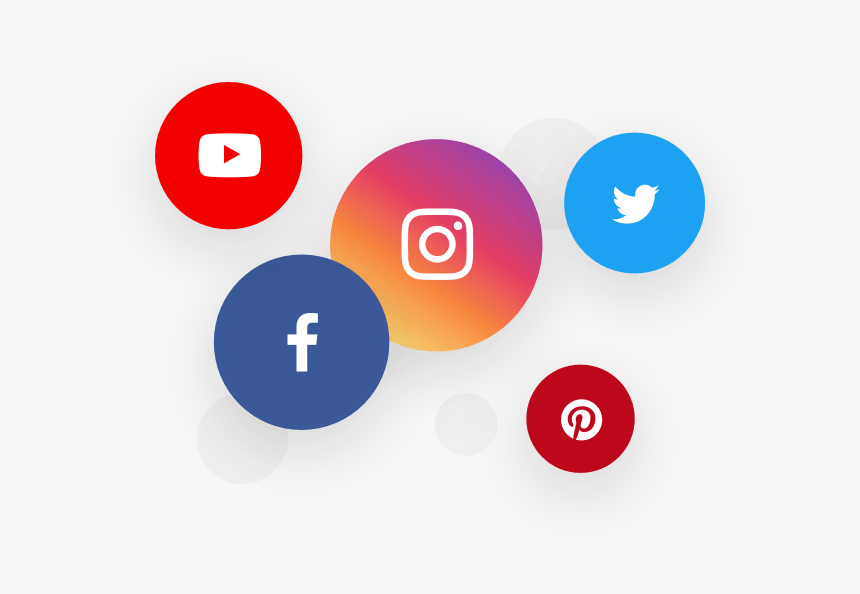 Over Social Media - Phone Social Media Transparent, HD Png Download