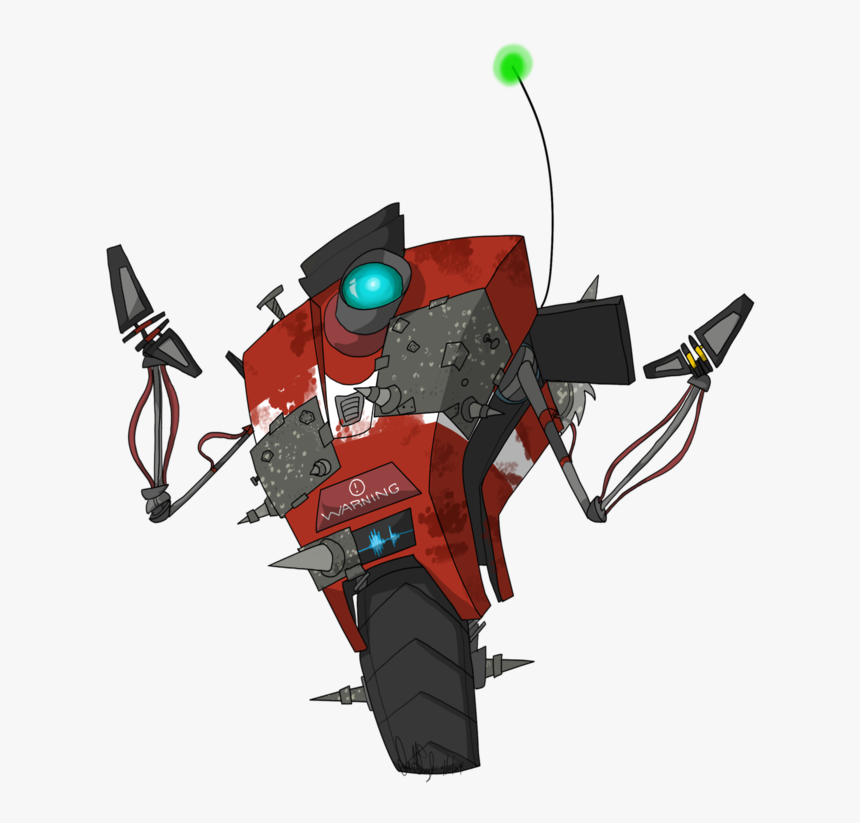 Borderlands The Fragtrap,borderlands The Pre-sequel - Borderlands Sticker Transparent, HD Png Download