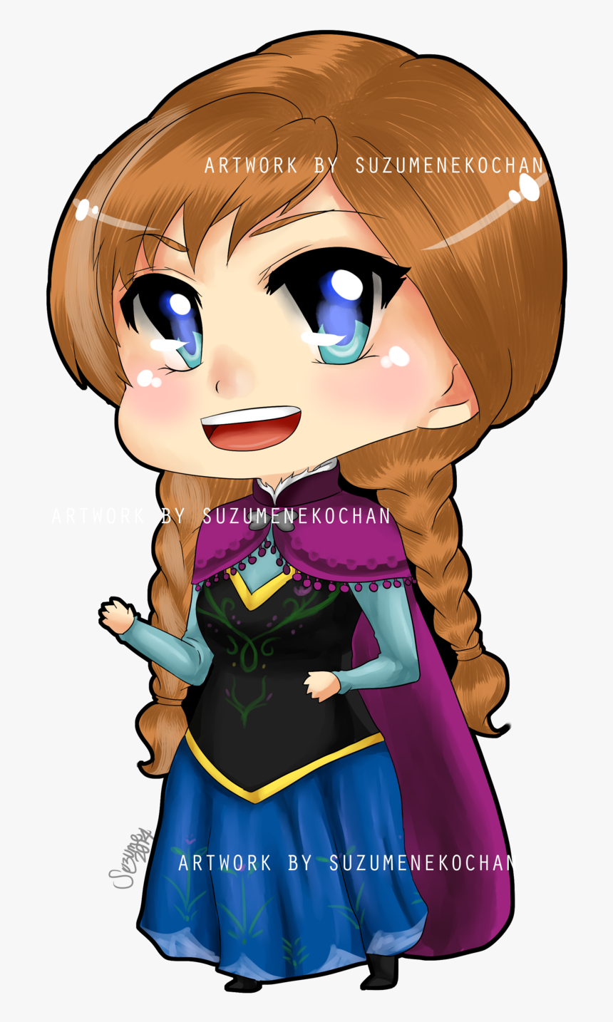 Clipart Royalty Free Library Elsa Anna Clipart At - Q Posket Anna, HD Png Download