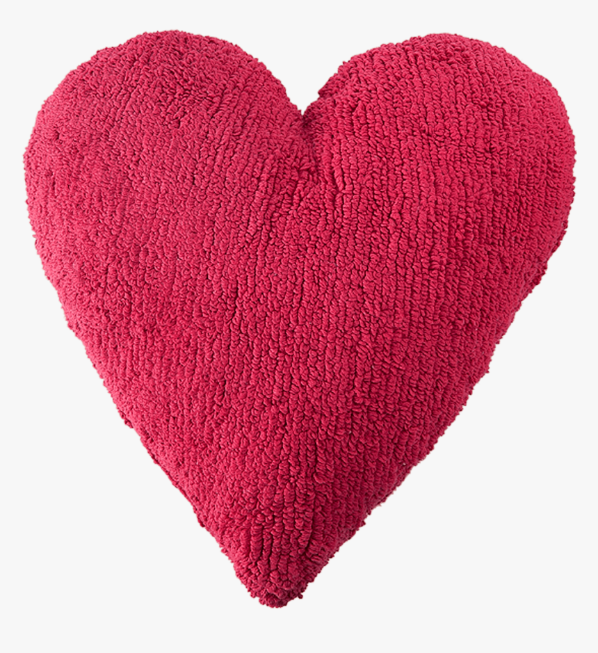Red Heart Pillow 
								data-caption 
								class - Heart, HD Png Download