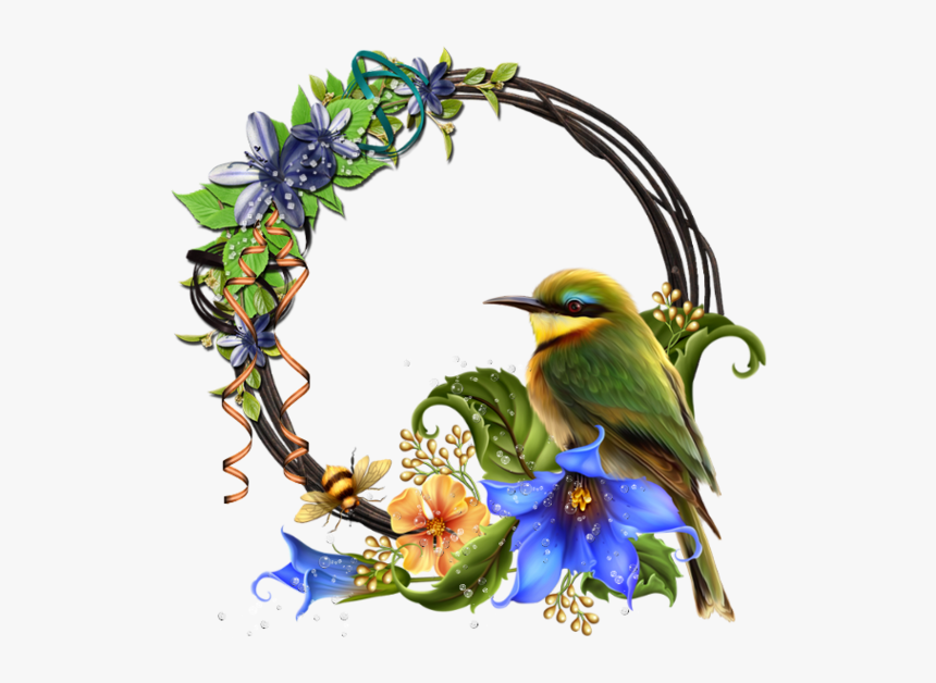 Humming Bird Flower Clipart Image Library Http - Bagchi Tubes Barnali Bagchi Birds Png, Transparent Png