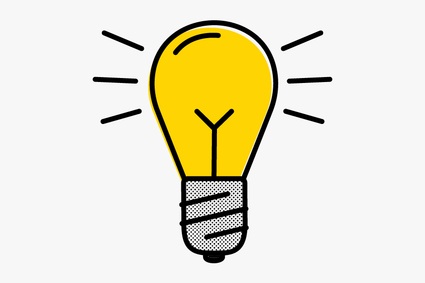 Icon Lightbulb Color, HD Png Download
