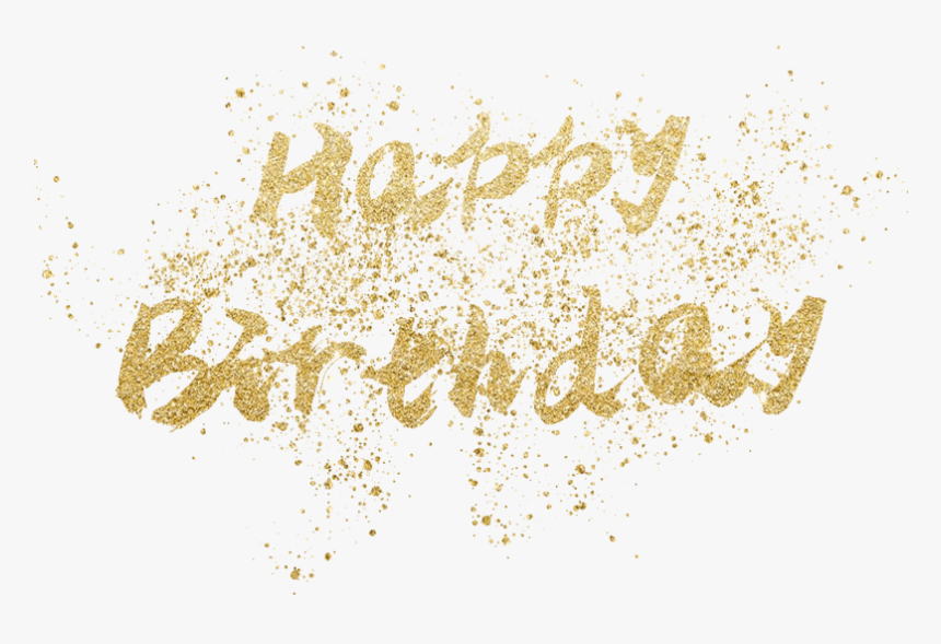 生日快乐庆祝艺术字装饰, HD Png Download