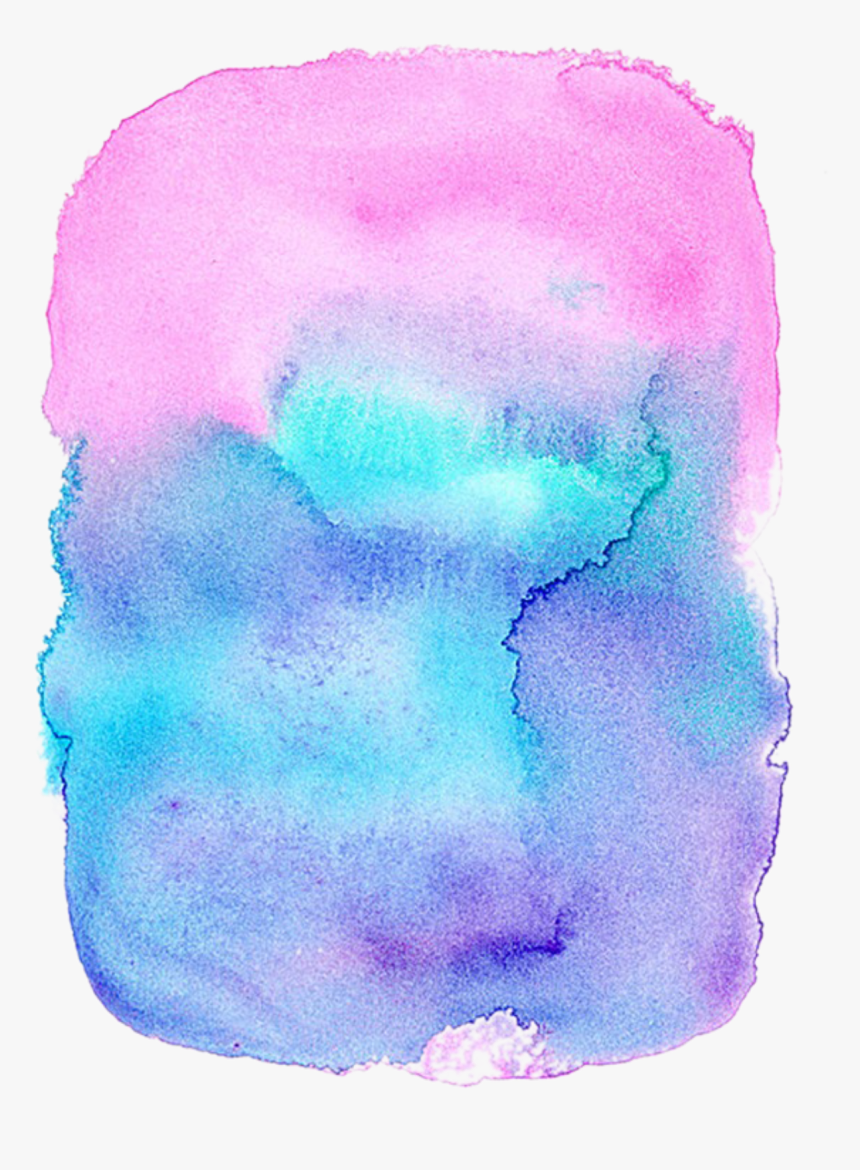 #ftestickers #art #paint #watercolors #brushstroke - Watercolor Painting, HD Png Download
