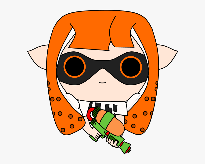 Jpg Library Download Funko Vinyl Ink Girl - Cartoon, HD Png Download