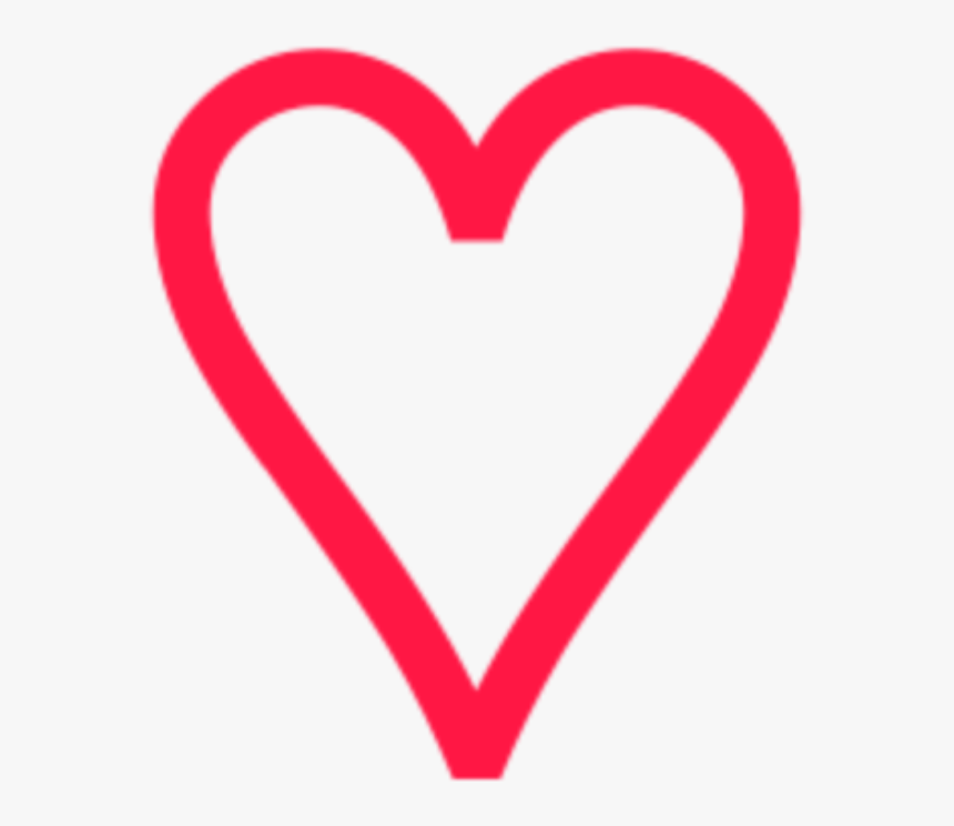 #heart #red #redheart #emoji - Heart, HD Png Download