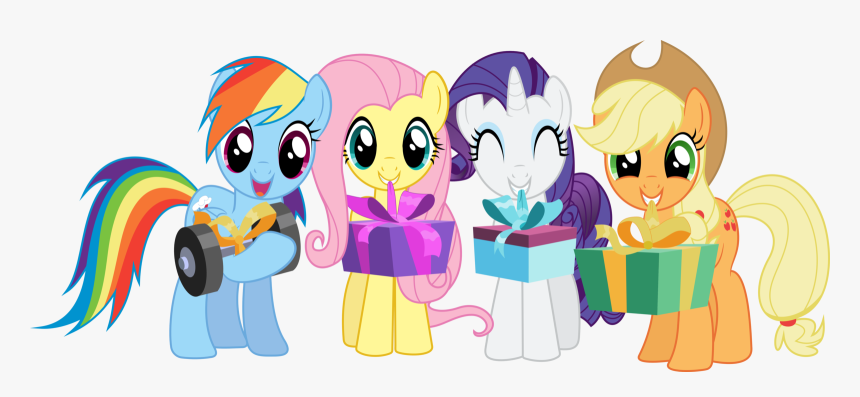 Happy Birthday By Tgolyi On Deviantart - Little Pony Birthday Vector, HD Png Download