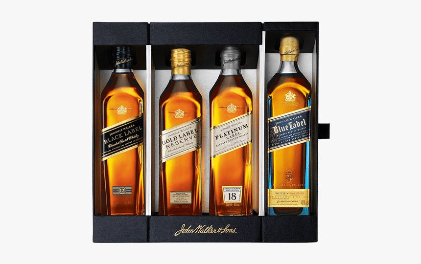 Johnnie Walker Pack Of 4, HD Png Download