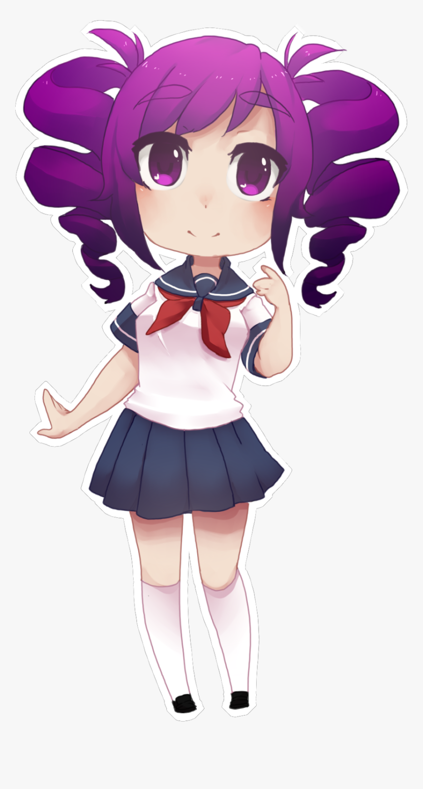 Yandere Simulator Kokona Chibi, HD Png Download