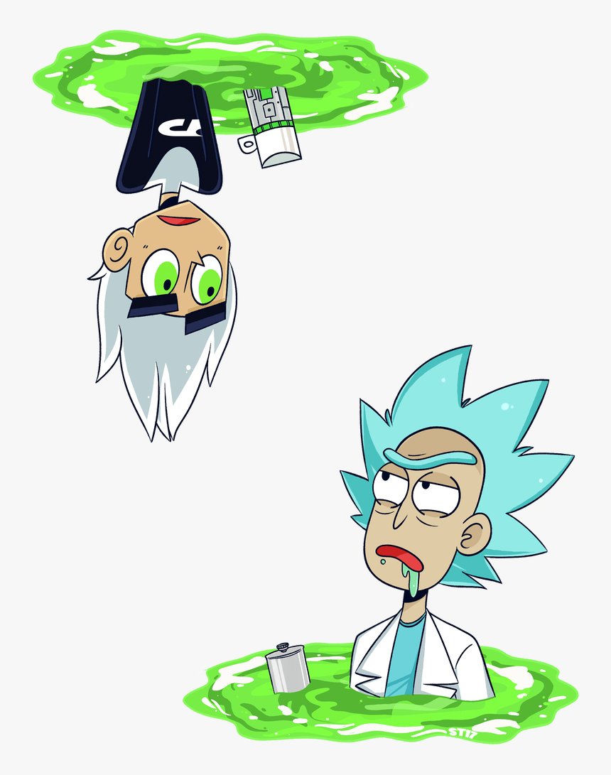 Rick Y Morty En Png, Transparent Png