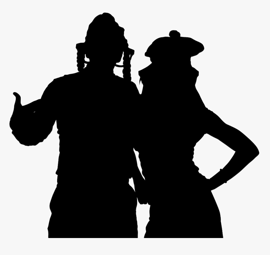 Hoodie Silhouette Man Light Black - Silhouette, HD Png Download