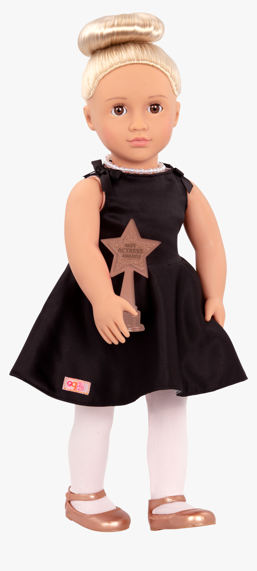 Rafaella Regular 18-inch Actress Doll Holding Award - Our Generation Rafaella, HD Png Download