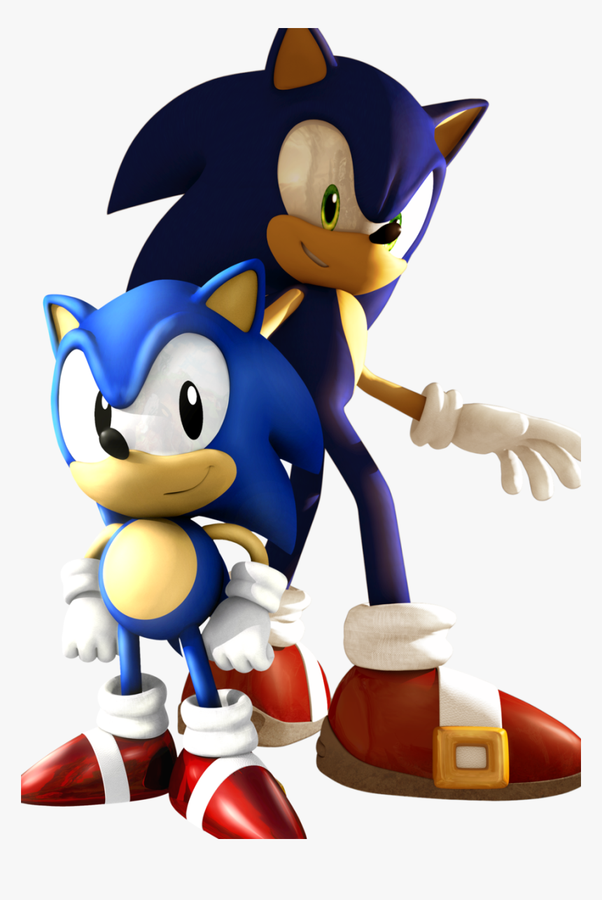 Sonic The Hedgehog 3 Sonic Forces Sonic Unleashed Sonic - Classic And Modern Sonic, HD Png Download