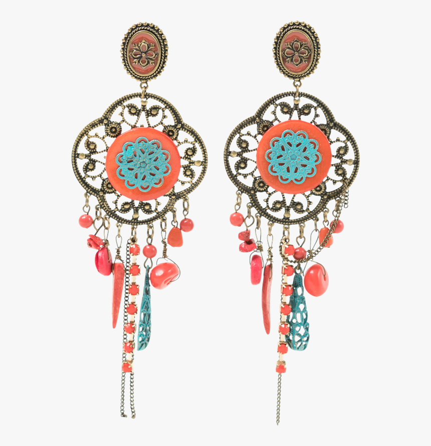 Bohemian Dream Earrings - Illustration, HD Png Download